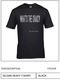 WHAT'S THE CRAIC TSHIRT 
