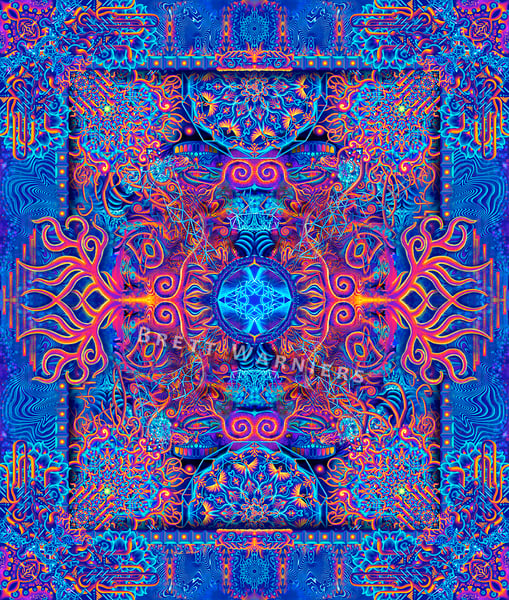 Image of Fire & Ice Tapestry / Prints
