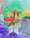 "Matty Bassline" Print