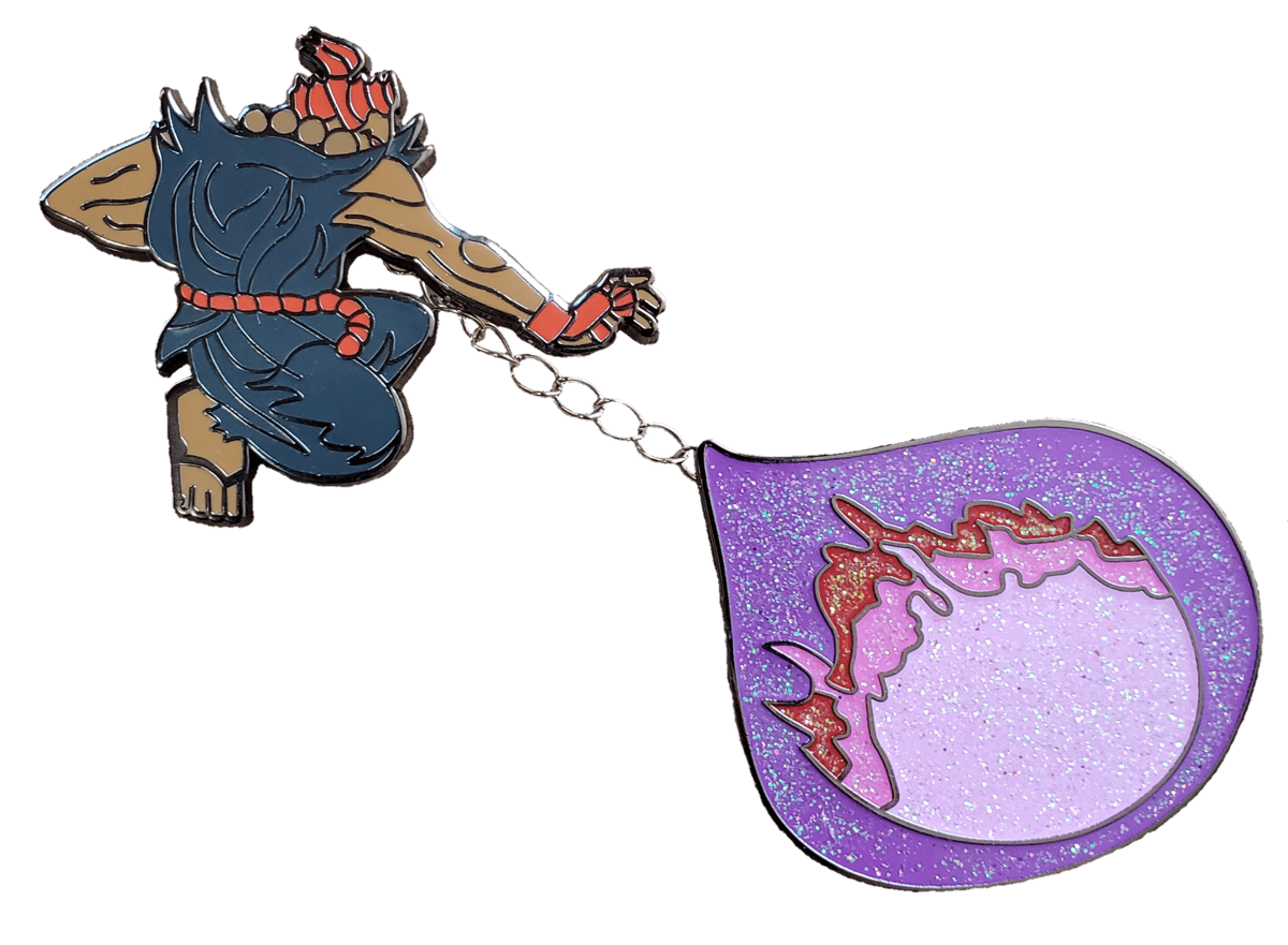 Image of 3S Akuma Black/Purple Air Fire Ball SA