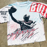 Image 1 of Original 90’s Magic Johnson T’s Michael Jordan Tee.