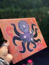 Purple mandala octopus