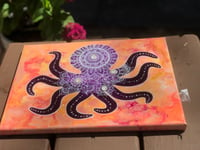 Image 5 of Purple mandala octopus