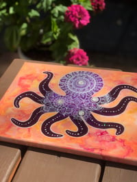 Image 4 of Purple mandala octopus