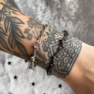 Image of No Trespassing Barbed Wire Bracelet