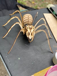 Image 1 of Wood Spider Puzzle (ASSEMBLED)