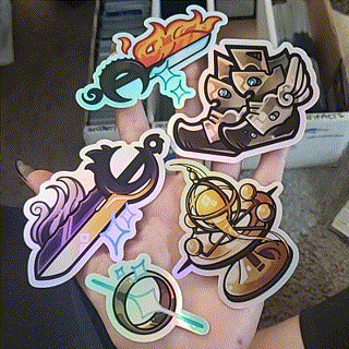 Image of Holo Stickers!