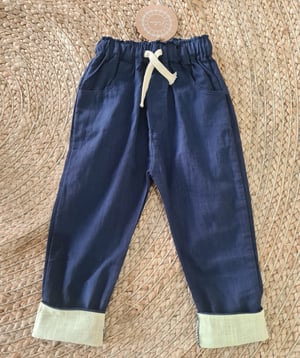 Image of Linen look boys pant.