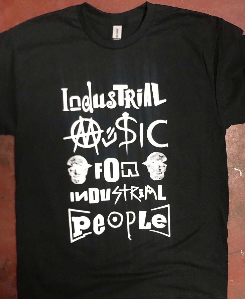 Industrial Music Shirt / Martin Atkins