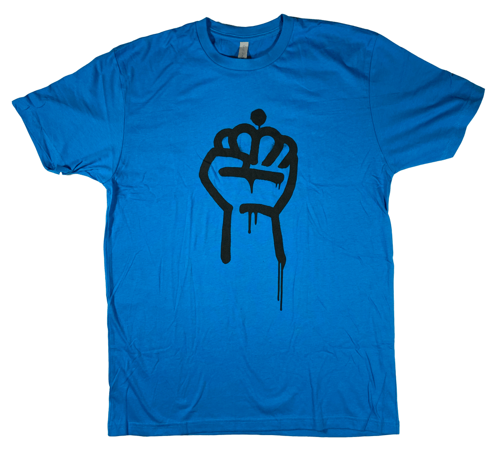 Image of QC Fist (Panther Blue)