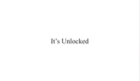 It's Unlocked (proceeds to Women's Refuge)