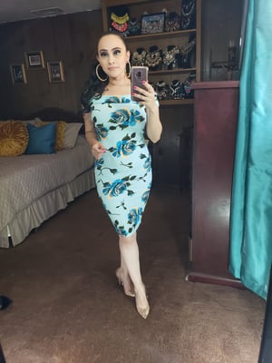 Image of Abby Flower Dress 