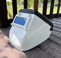 Image 2 of White Futura welding hood 