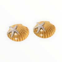Image 2 of Seashell Earrings