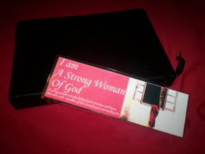 Image of I am a Strong Woman of God Bookmarkers