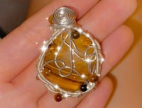 Image 2 of tigers eye pendant 