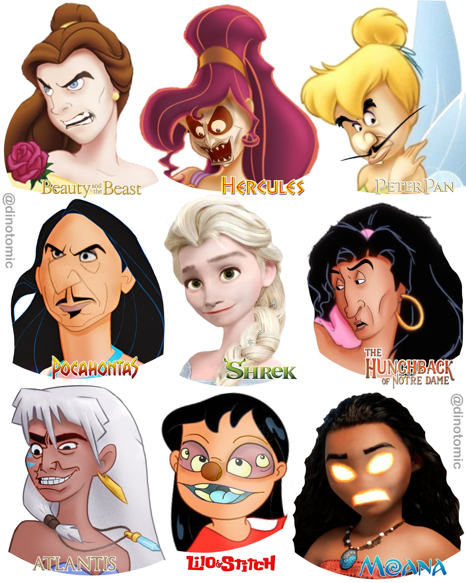 Image of #256 Disney Villain face swap