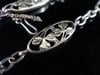 Edwardian French 18ct yellow gold lucky 3 leaf clover bracelet