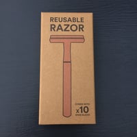 Reusable Stainless Steel Razor 