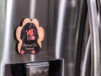 Image 2 of Black and Tan Coonhound Magnet