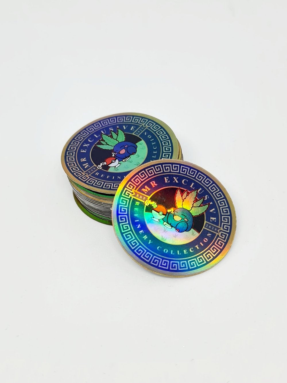 Contour cut stickers (holographic series)