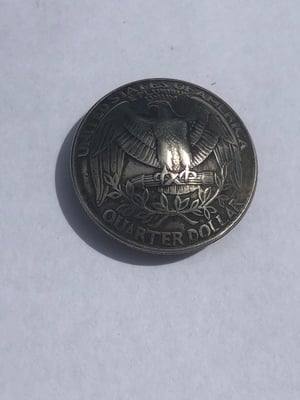Image of Washington Eagle Quarter Magnet