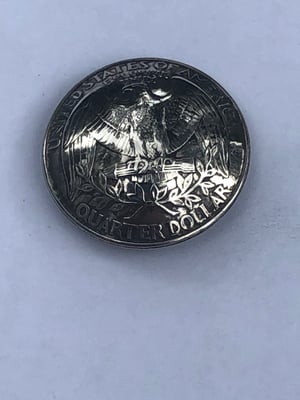 Image of Washington Eagle Quarter Magnet