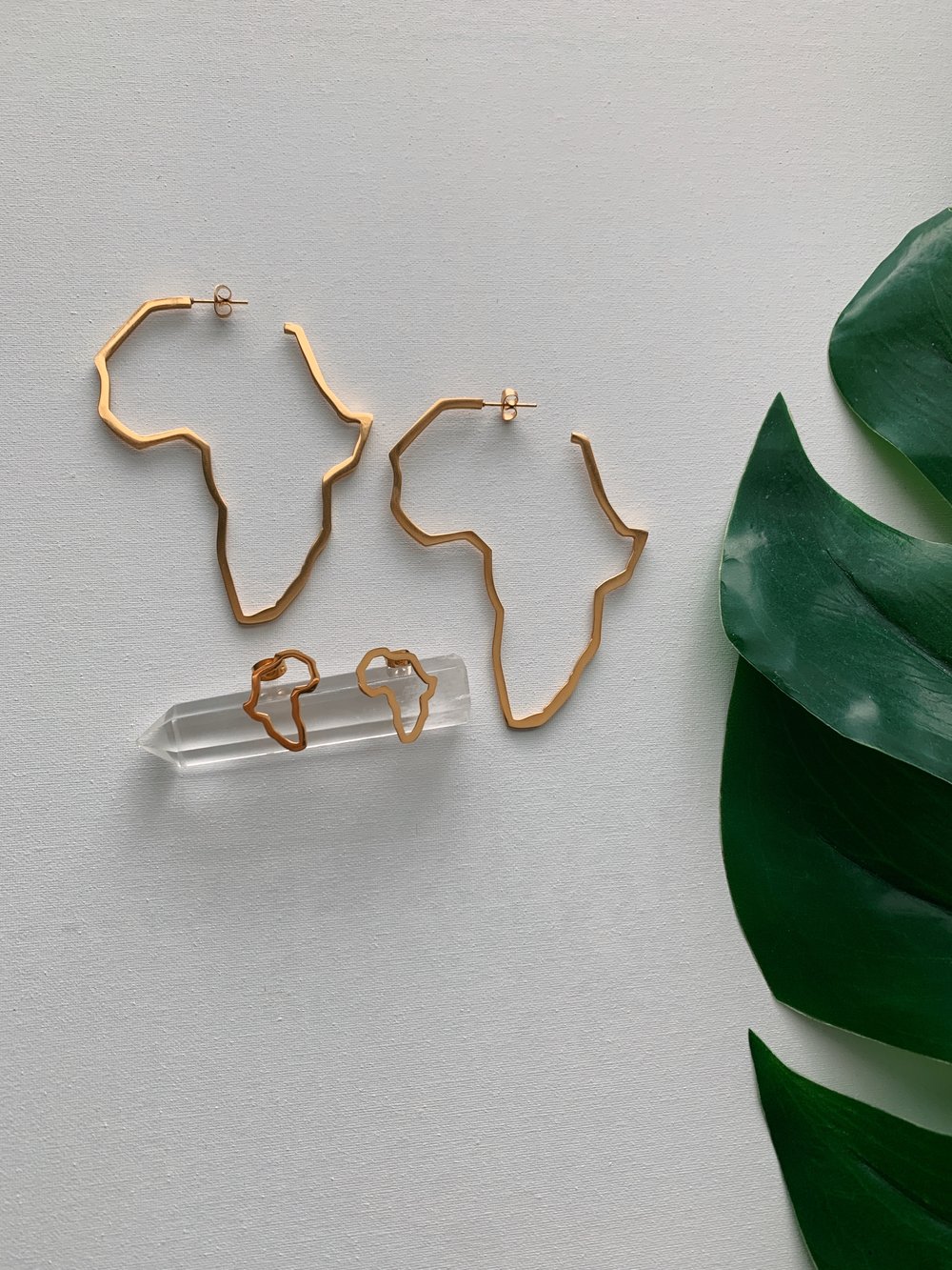 Image of MOTHERLAND DRIP • Africa Earrings
