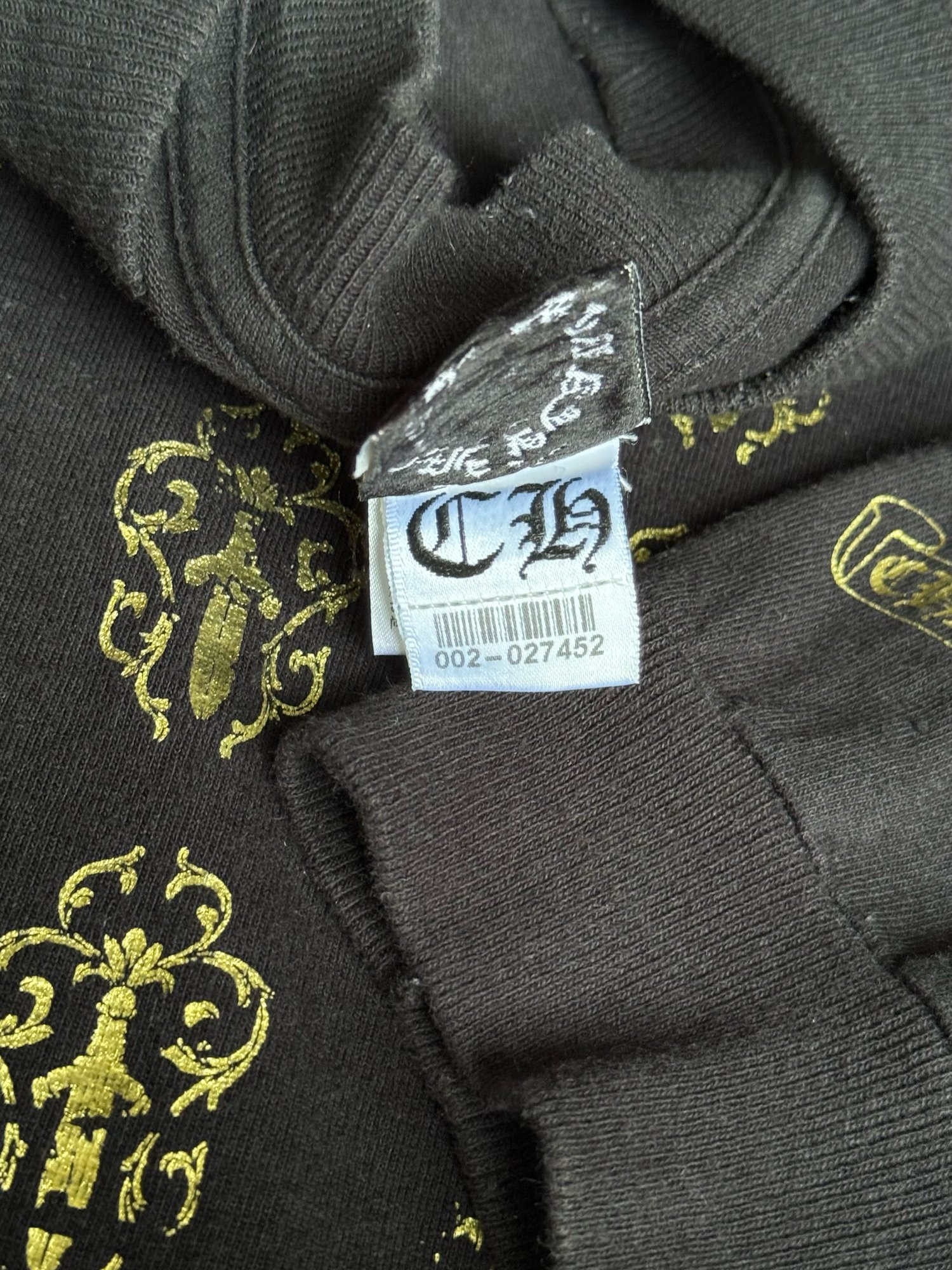 Image of Chrome Hearts Vintage Dagger Longsleeve