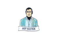 Andy Kaufman Enamel Pin