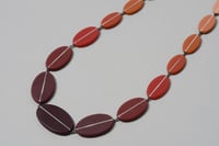 Image 4 of long ombré pink necklace