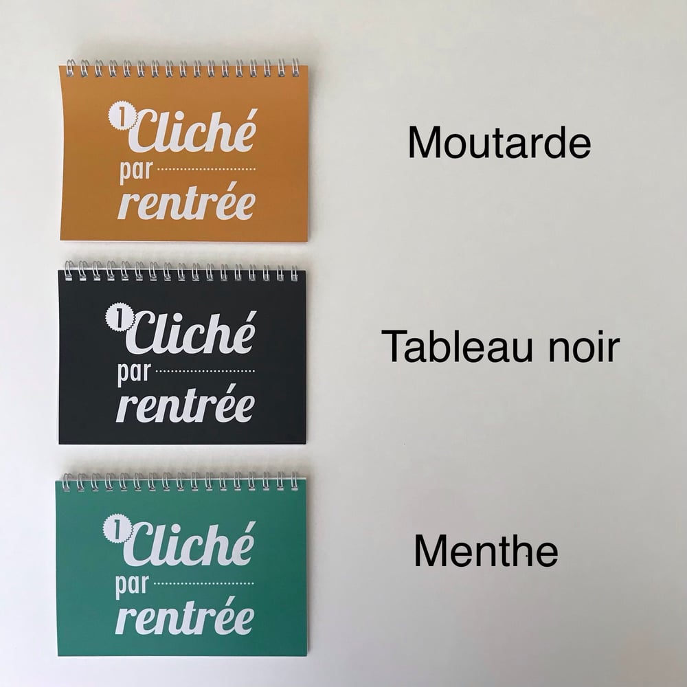 Image of 1 cliché par rentrée