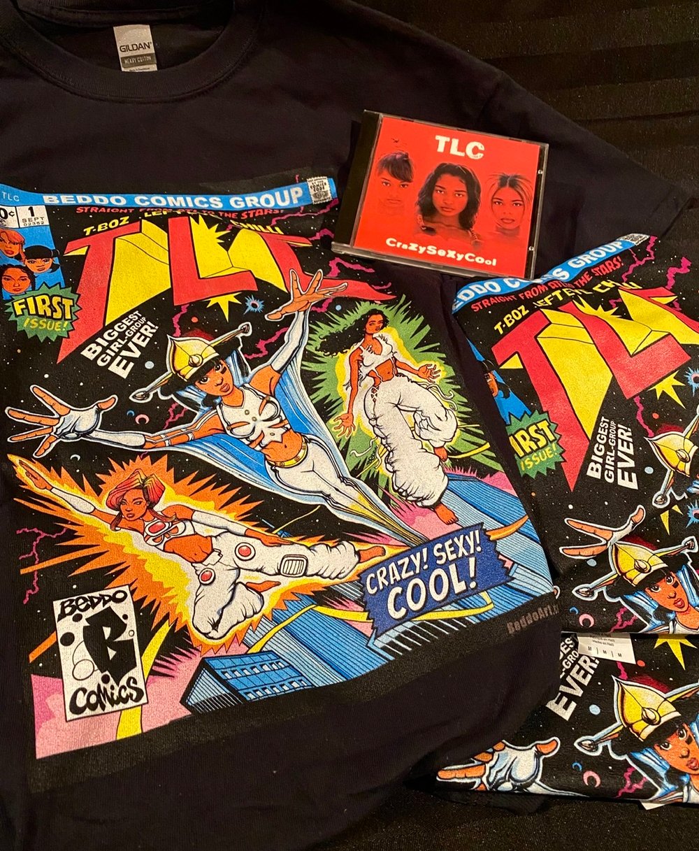 TLC #1 Comic Book Cover T-Shirt