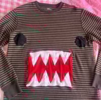 Image 4 of Domo striped long sleeve ♡ (L)