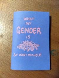 Image 1 of What My Gender Is Poetry Zine
