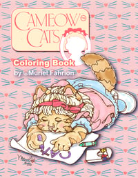 Image 1 of Cameow Cats Coloring Book