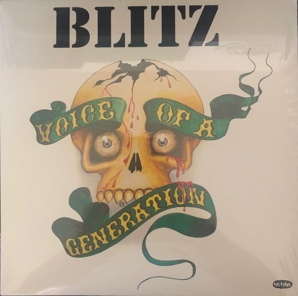 BLITZ - "Voice Of A Generation" LP (w/poster)
