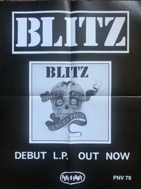 Image 3 of BLITZ - "Voice Of A Generation" LP (w/poster) COLOR VINYL