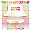 THANXX BUCKET HAT / CHOKER 