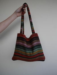 Colourful Striped Bag