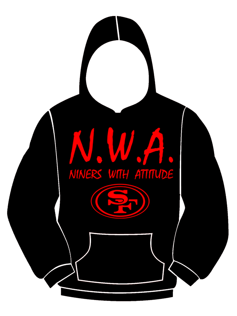 Nwa Hype Supreme USA Sweatshirt 'Red' (L)