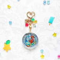 「Kingdom Hearts」-  Sora shaker + Paopu fruit & seasalt ice cream grip and charm