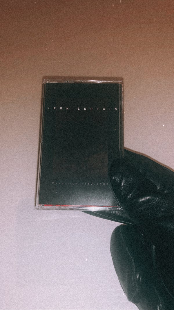 Image of IRON CURTAIN - DESERTION - BOOTLEG CASSETTE