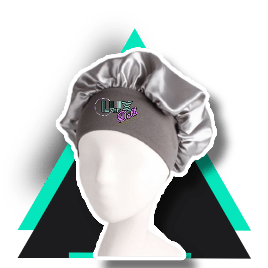 Image of Lux Doll Bonnet in Platinum 