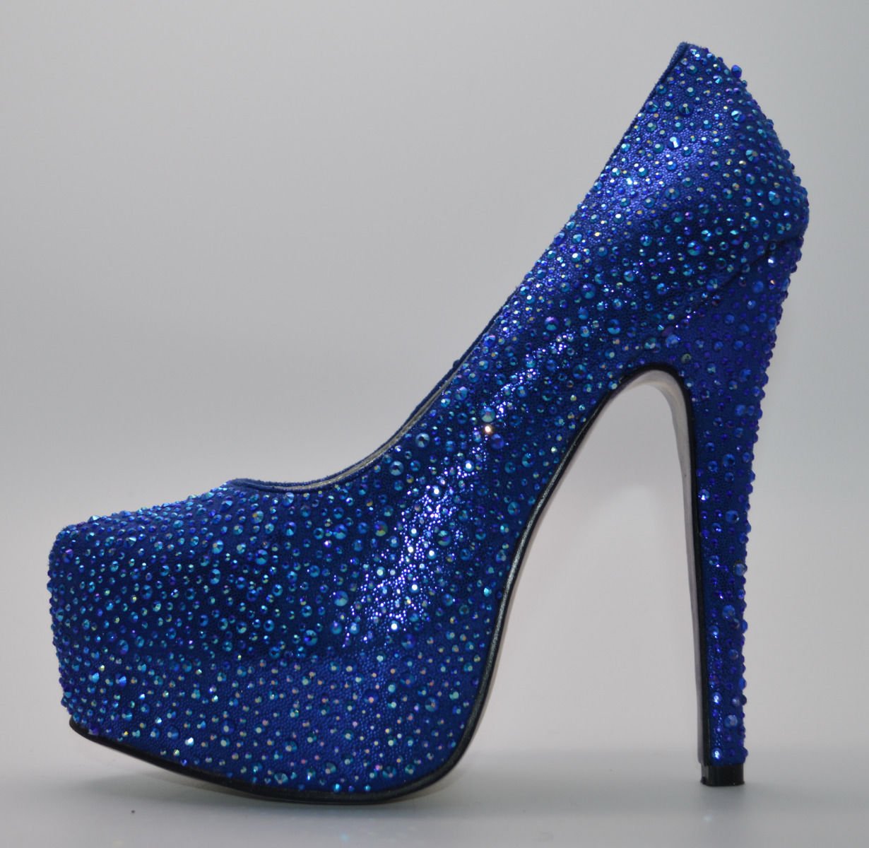 sparkly rhinestone heels