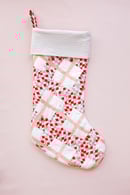 Image 5 of PLAID TIDINGS Christmas Stocking Pattern PDF