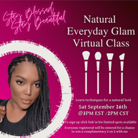 VIRTUAL MAKEUP CLASS WEBINAR