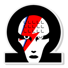 Image of Omega Bowie Badge