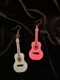 Guitar Earrings