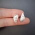 Silver Shell Cufflinks Image 3